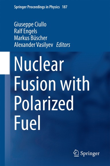 bokomslag Nuclear Fusion with Polarized Fuel