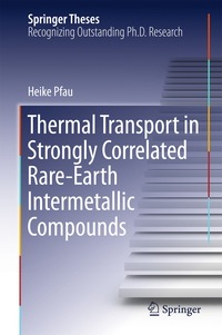 bokomslag Thermal Transport in Strongly Correlated Rare-Earth Intermetallic Compounds