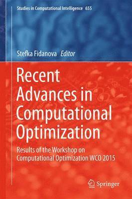 bokomslag Recent Advances in Computational Optimization