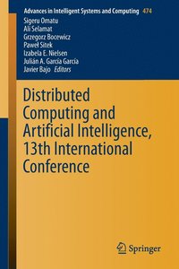 bokomslag Distributed Computing and Artificial Intelligence, 13th International Conference