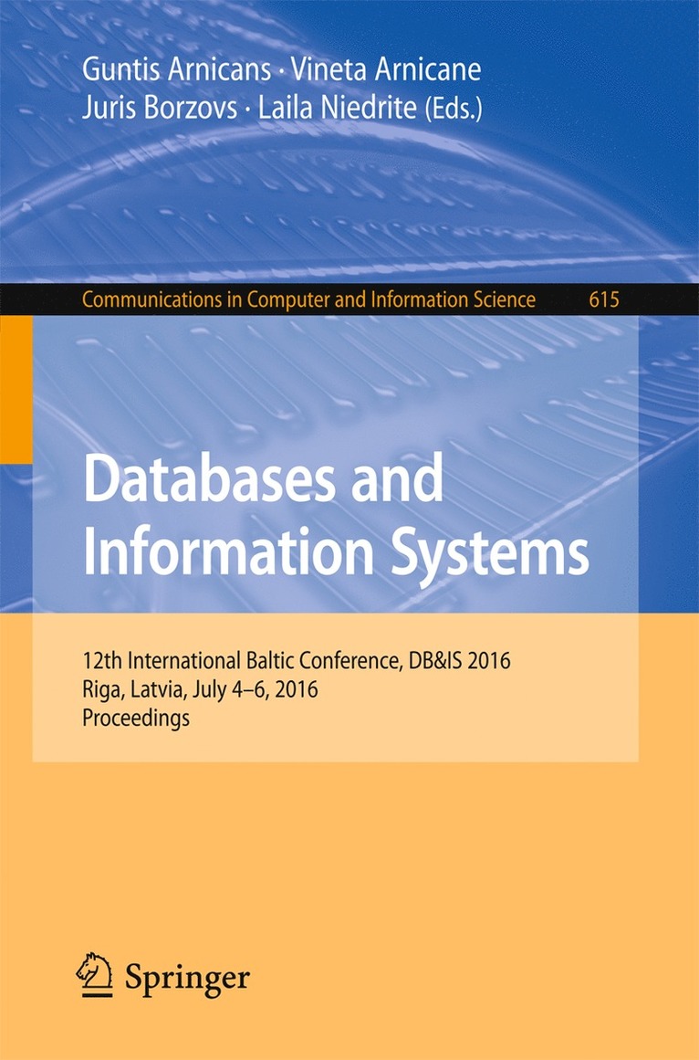 Databases and Information Systems 1