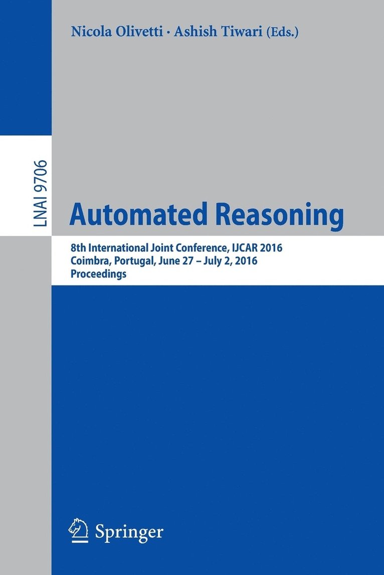 Automated Reasoning 1