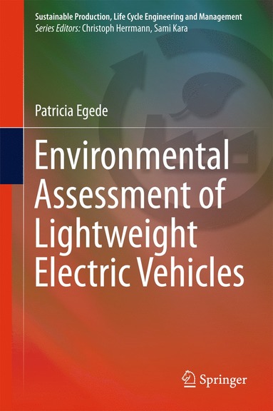 bokomslag Environmental Assessment of Lightweight Electric Vehicles