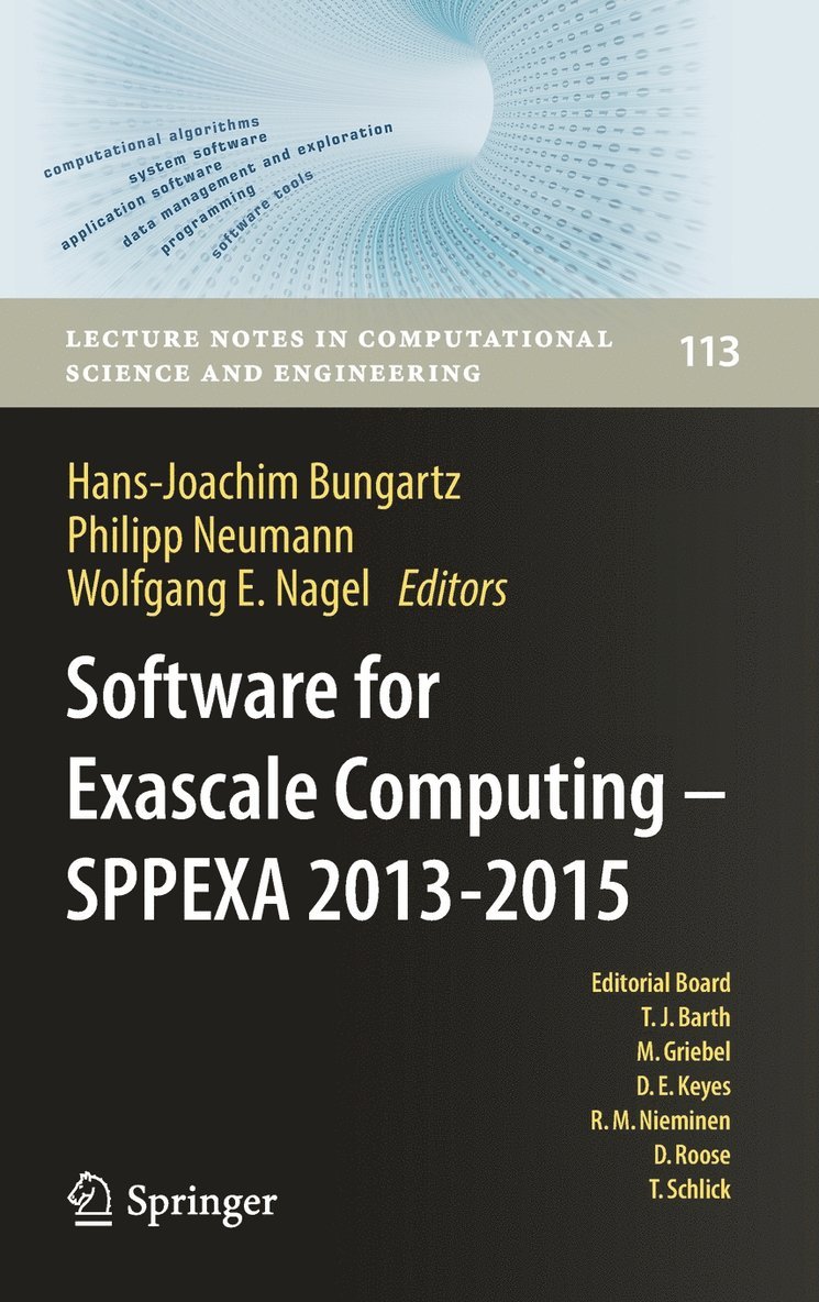 Software for Exascale Computing - SPPEXA 2013-2015 1