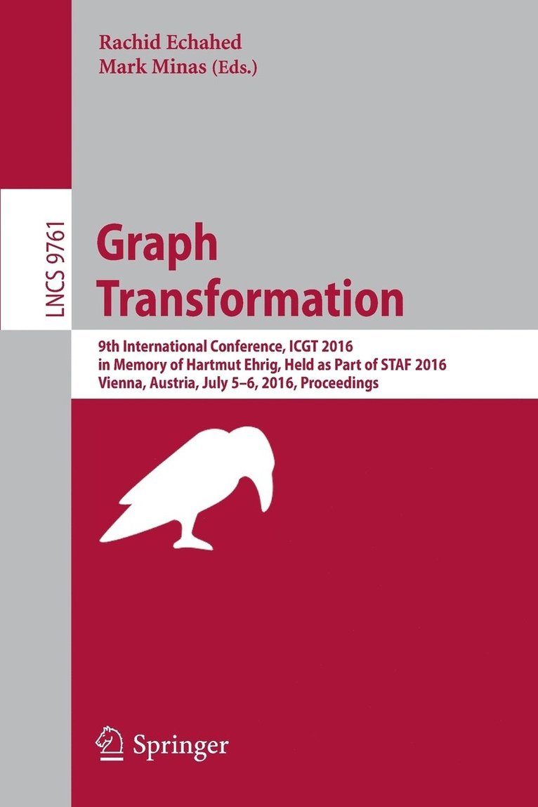Rachid Echahed, Mark Minas - Graph Transformation, Häftad