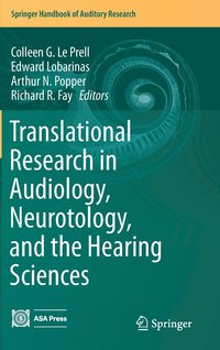 bokomslag Translational Research in Audiology, Neurotology, and the Hearing Sciences