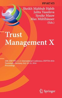 bokomslag Trust Management X