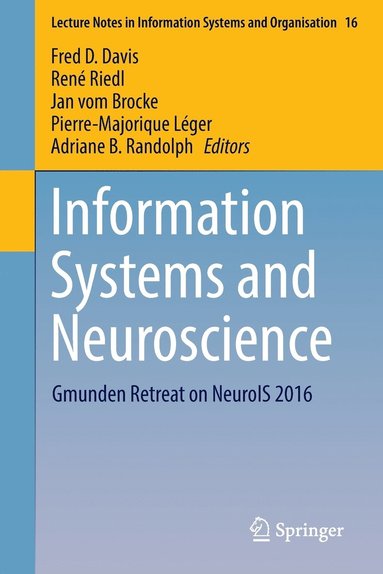 bokomslag Information Systems and Neuroscience