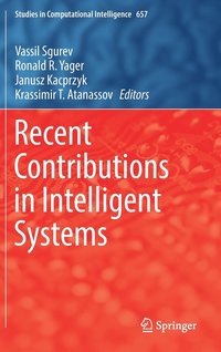 bokomslag Recent Contributions in Intelligent Systems