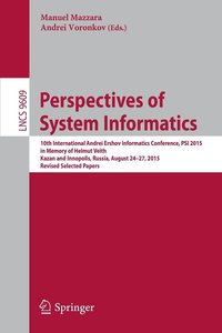 bokomslag Perspectives of System Informatics