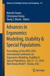 bokomslag Advances in Ergonomics Modeling, Usability & Special Populations