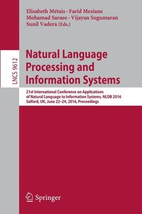 bokomslag Natural Language Processing and Information Systems