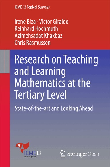Irene Biza, Victor Giraldo, Reinhard Hochmuth, Azimehsadat Khakbaz, Chris Rasmussen - Research on Teaching and Learning Mathematics at the Tertiary Level, Häftad