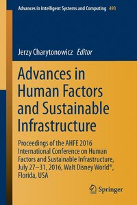 bokomslag Advances in Human Factors and Sustainable Infrastructure