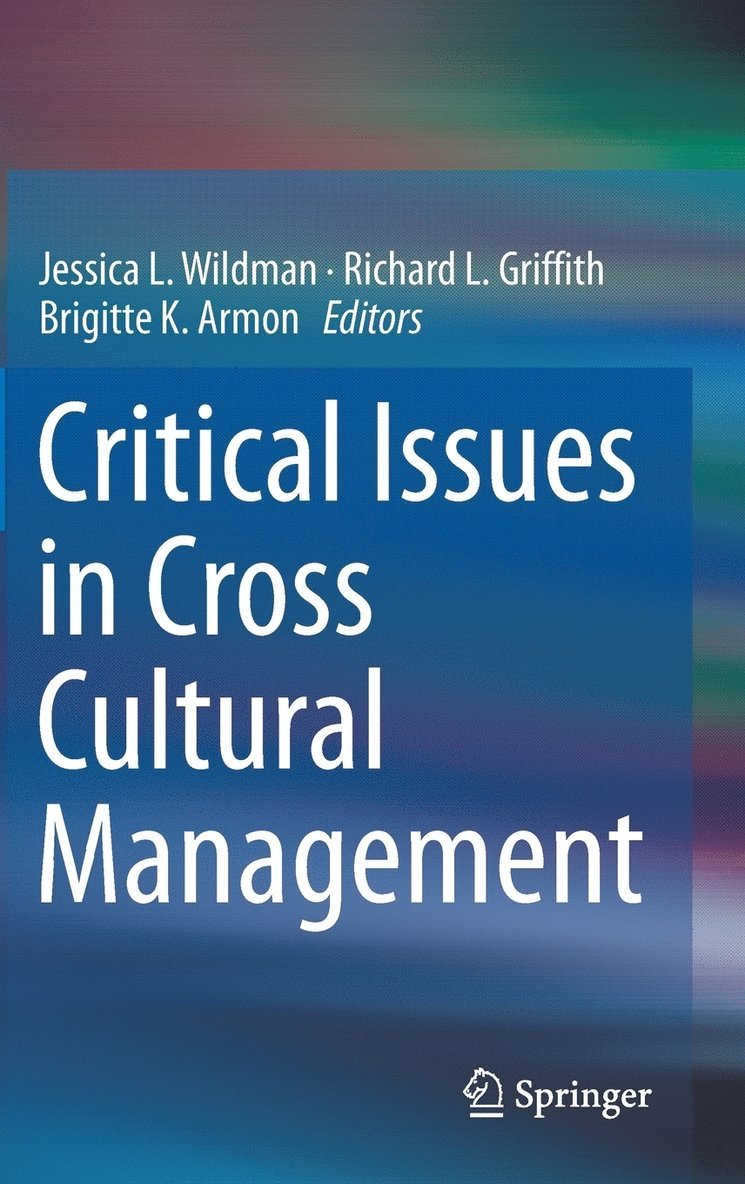 Critical Issues in Cross Cultural Management 1