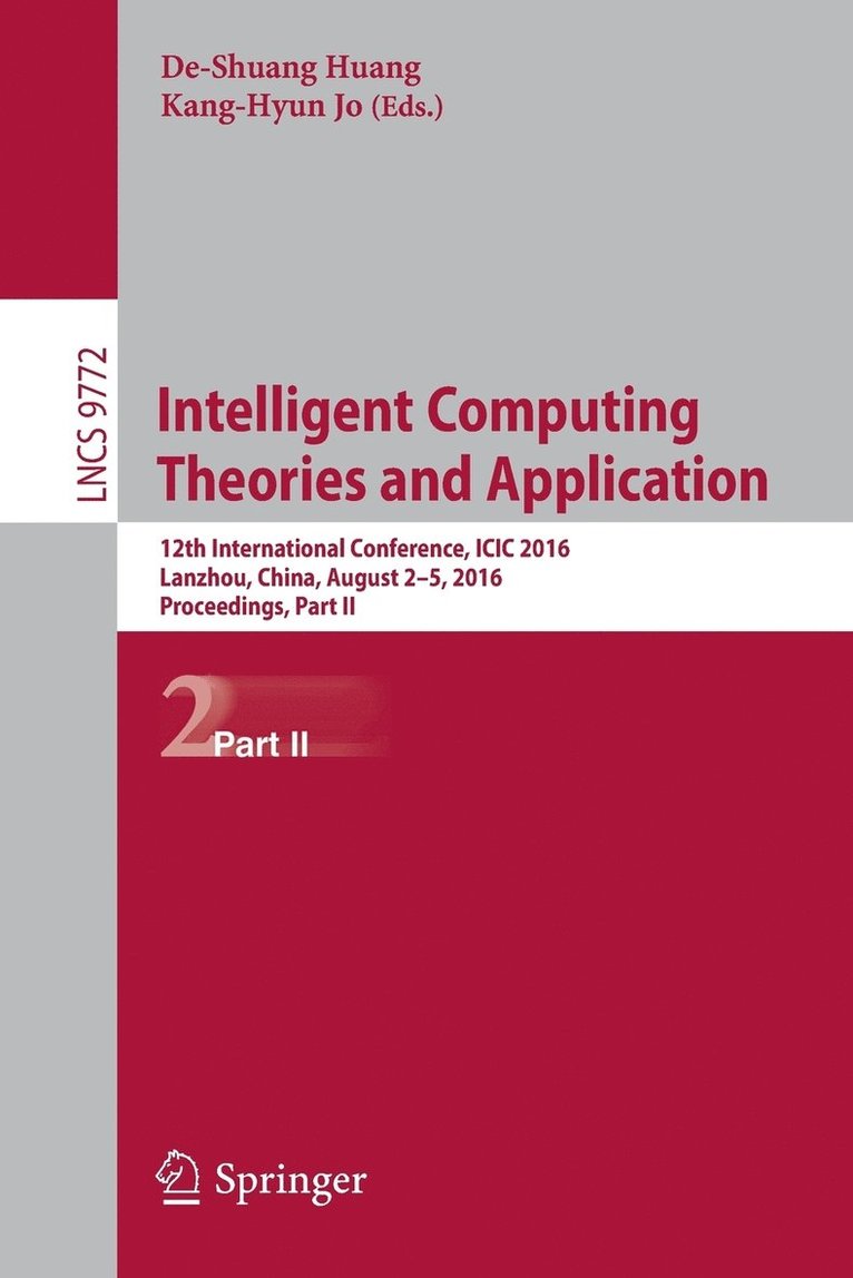 Intelligent Computing Theories and Application 1