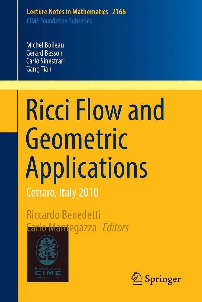 Ricci Flow and Geometric Applications 1