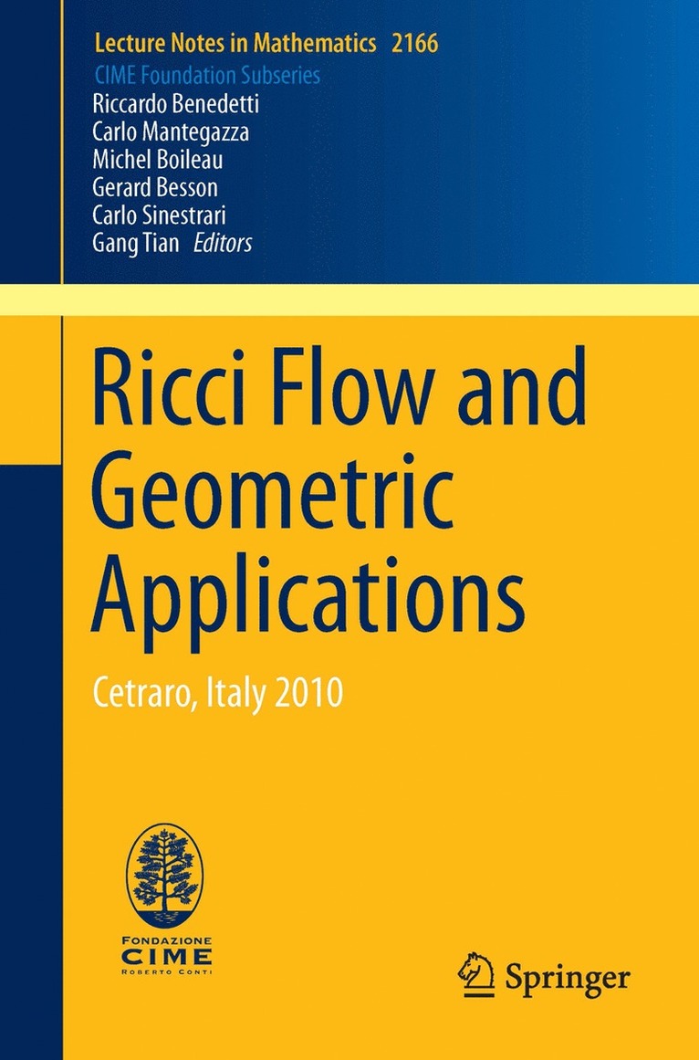 Ricci Flow and Geometric Applications 1