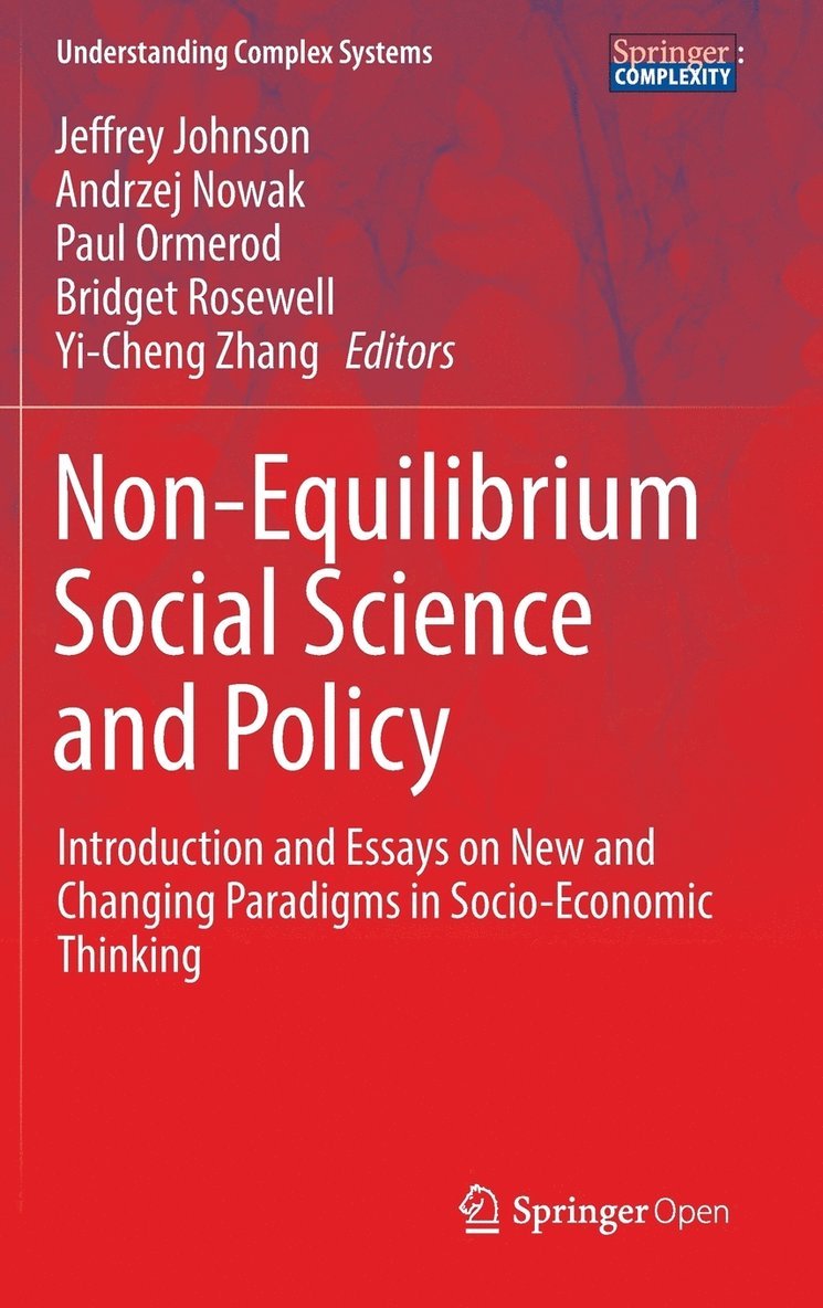 Non-Equilibrium Social Science and Policy 1