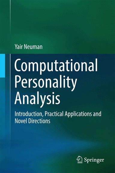 Yair Neuman - Computational Personality Analysis, Inbunden