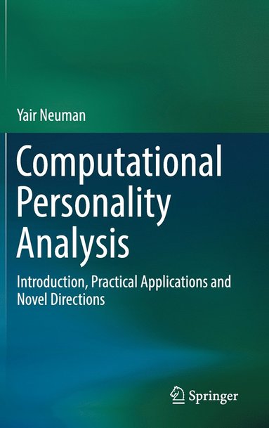 bokomslag Computational Personality Analysis