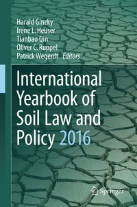 bokomslag International Yearbook of Soil Law and Policy 2016