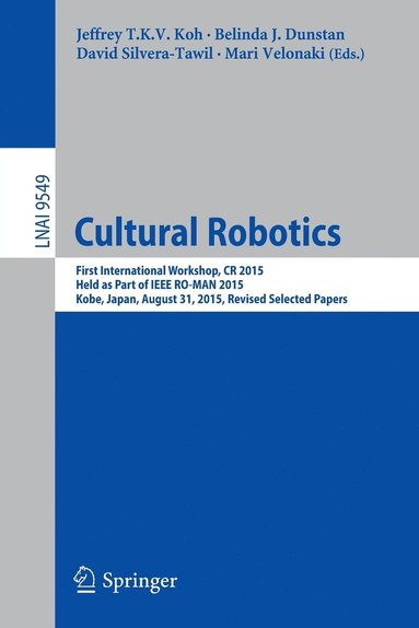 bokomslag Cultural Robotics