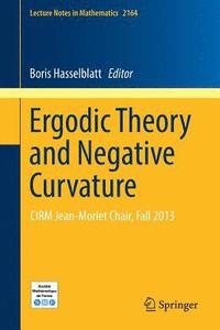 bokomslag Ergodic Theory and Negative Curvature