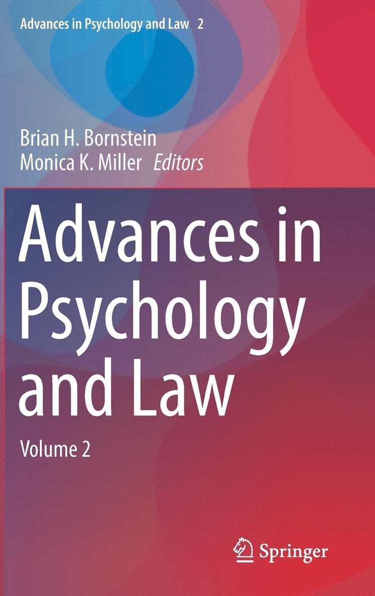 Advances in Psychology and Law 1