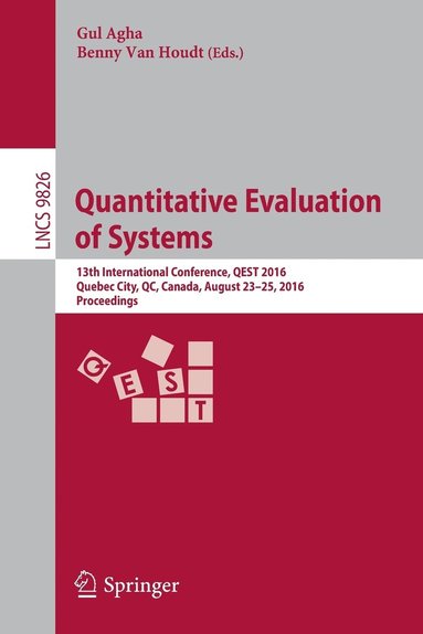 bokomslag Quantitative Evaluation of Systems