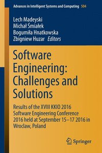 bokomslag Software Engineering: Challenges and Solutions