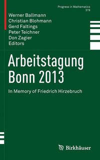 bokomslag Arbeitstagung Bonn 2013: In Memory of Friedrich Hirzebruch