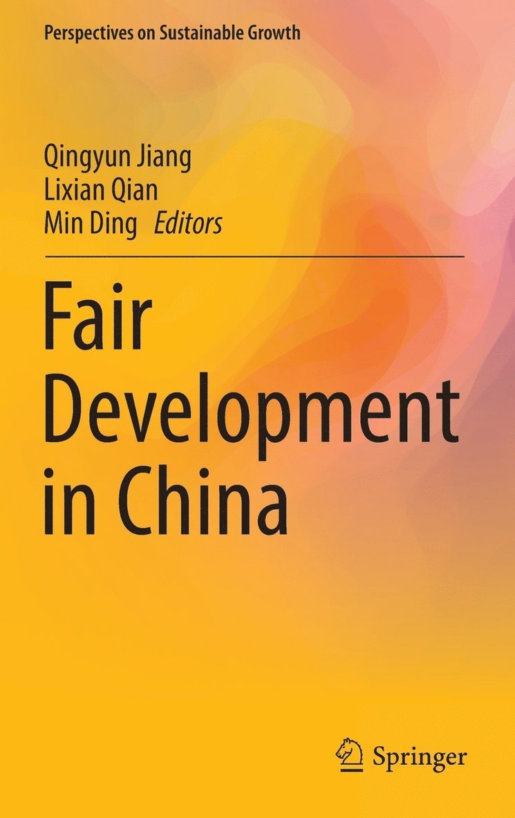 Qingyun Jiang, Lixian Qian, Min Ding - Fair Development in China, Inbunden