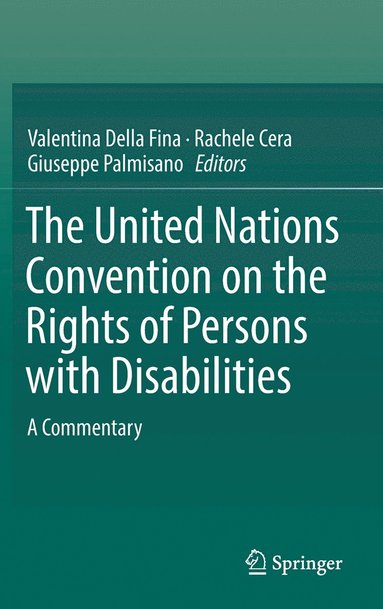 bokomslag United Nations Convention on the Rights of Persons with Disabilities