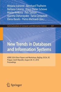 bokomslag New Trends in Databases and Information Systems