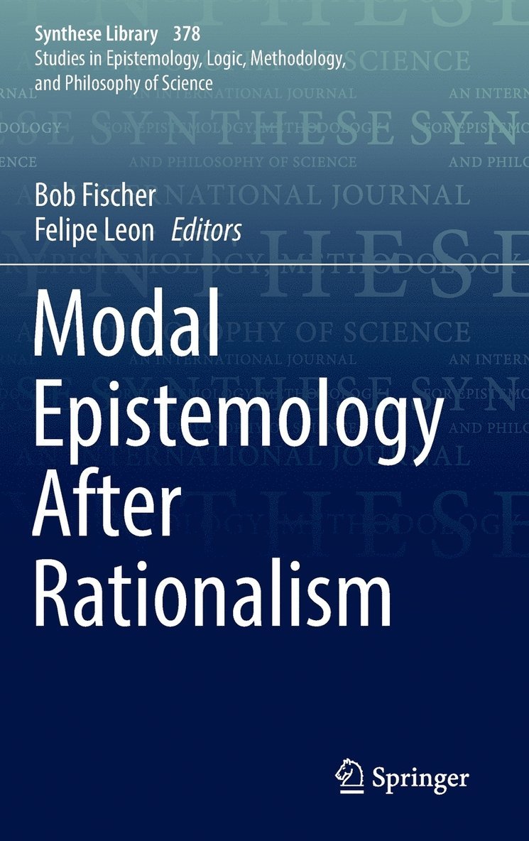 Modal Epistemology After Rationalism 1