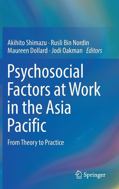 bokomslag Psychosocial Factors at Work in the Asia Pacific