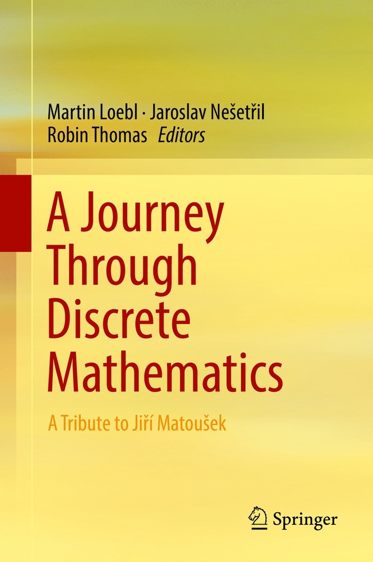 Journey Through Discrete Mathematics