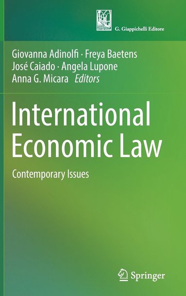 bokomslag International Economic Law