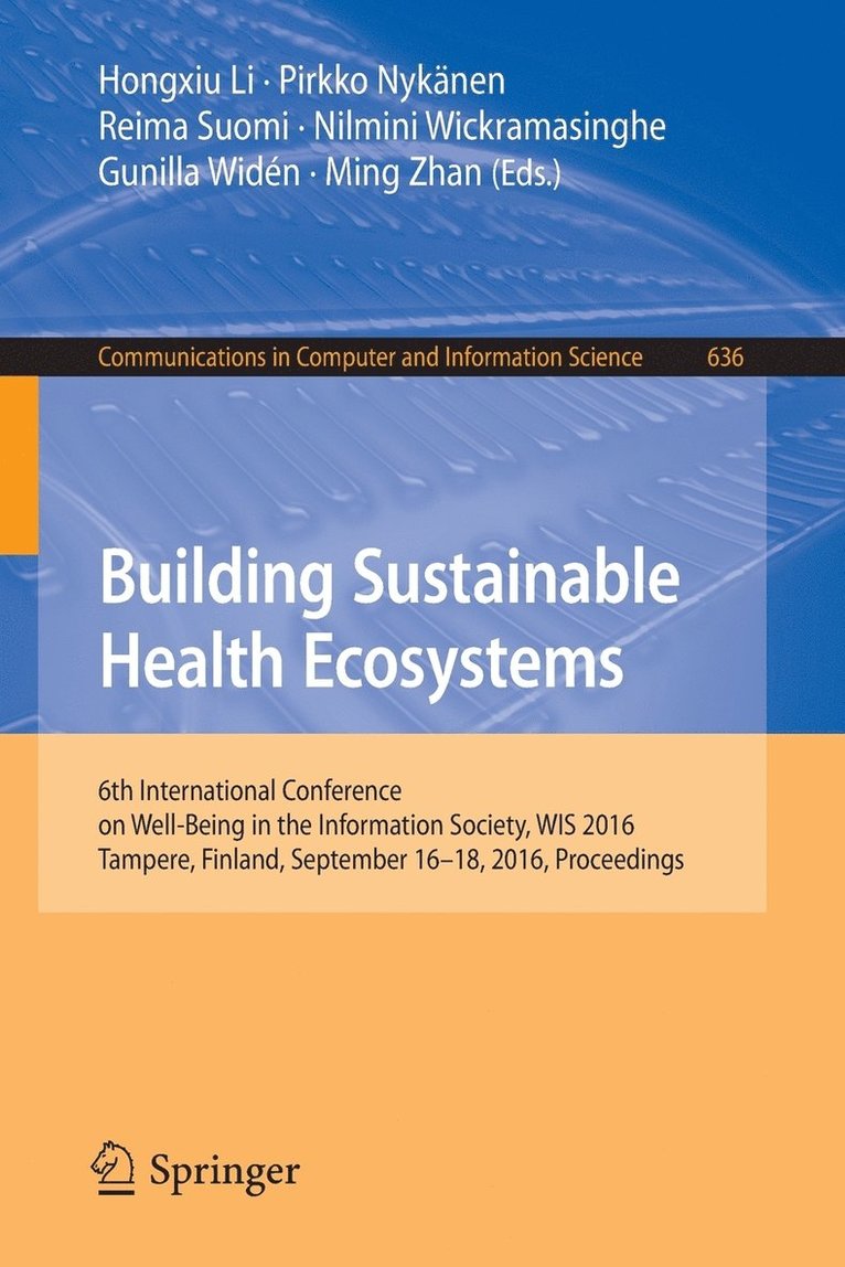 Building Sustainable Health Ecosystems 1