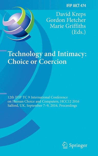 bokomslag Technology and Intimacy: Choice or Coercion