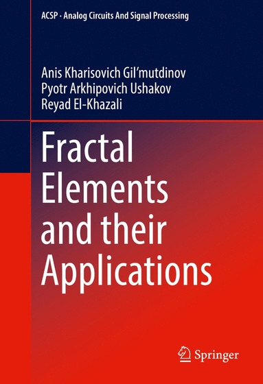 bokomslag Fractal Elements and their Applications