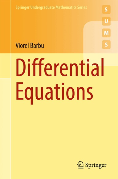 Viorel Barbu - Differential Equations, Häftad