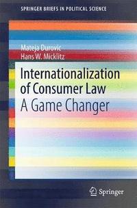 bokomslag Internationalization of Consumer Law