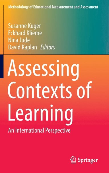 bokomslag Assessing Contexts of Learning