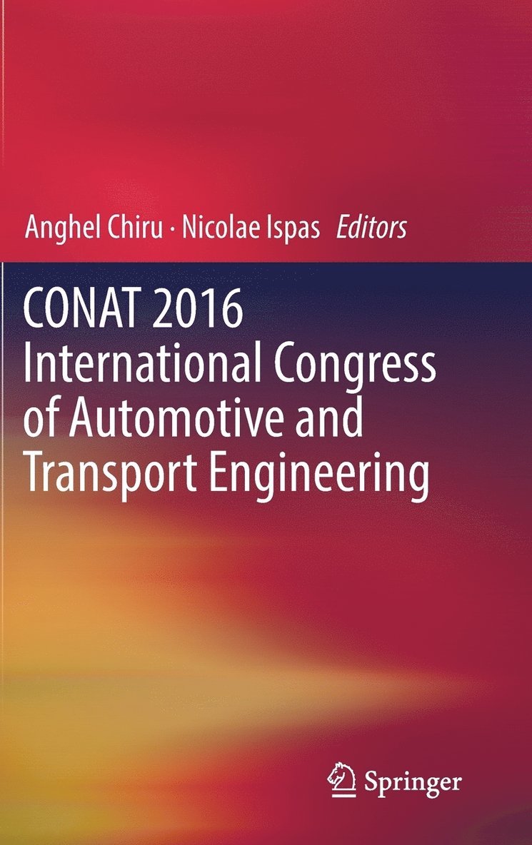 CONAT 2016 International Congress of Automotive and Transport Engineering 1