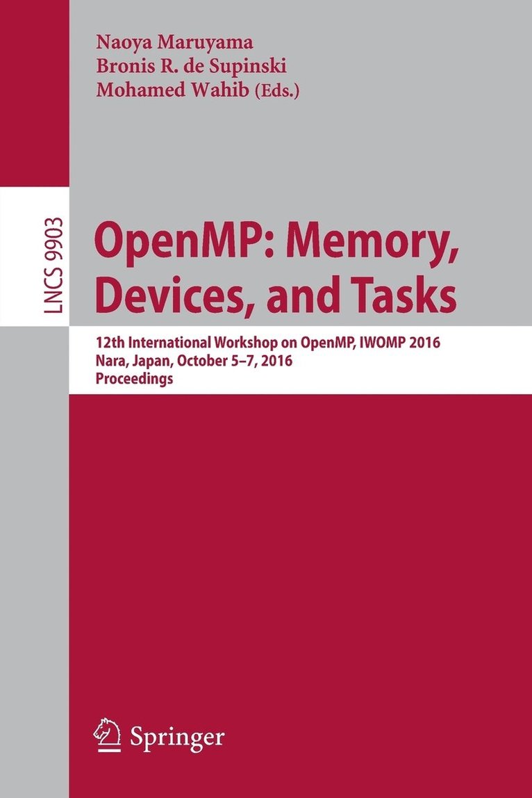 OpenMP: Memory, Devices, and Tasks 1