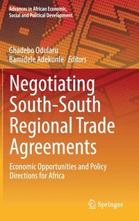 bokomslag Negotiating South-South Regional Trade Agreements
