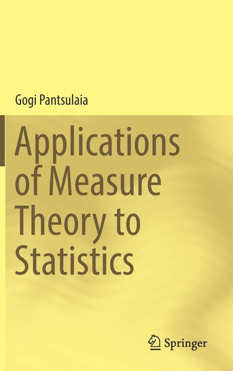 Applications of Measure Theory to Statistics 1