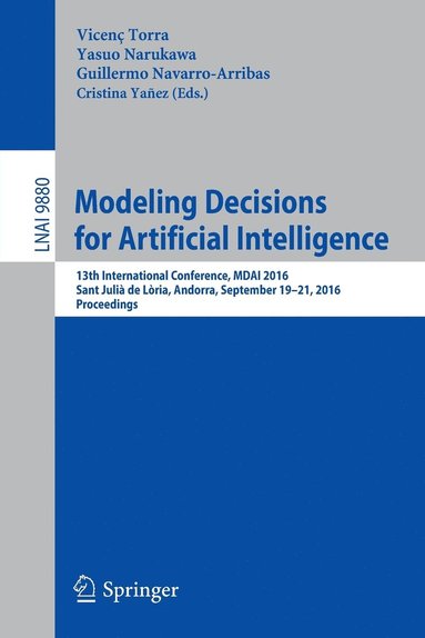 bokomslag Modeling Decisions for Artificial Intelligence